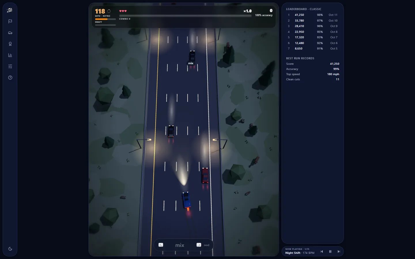 Typencut typing racing game by Abdullah Kamran